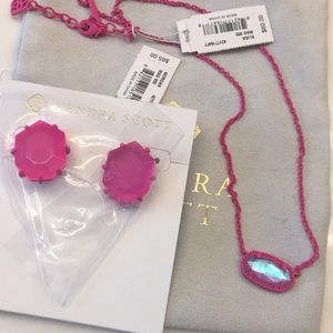 Kendra Scott custom dichroic Elisa